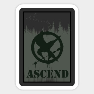 Mockingjay_Ascend Sticker